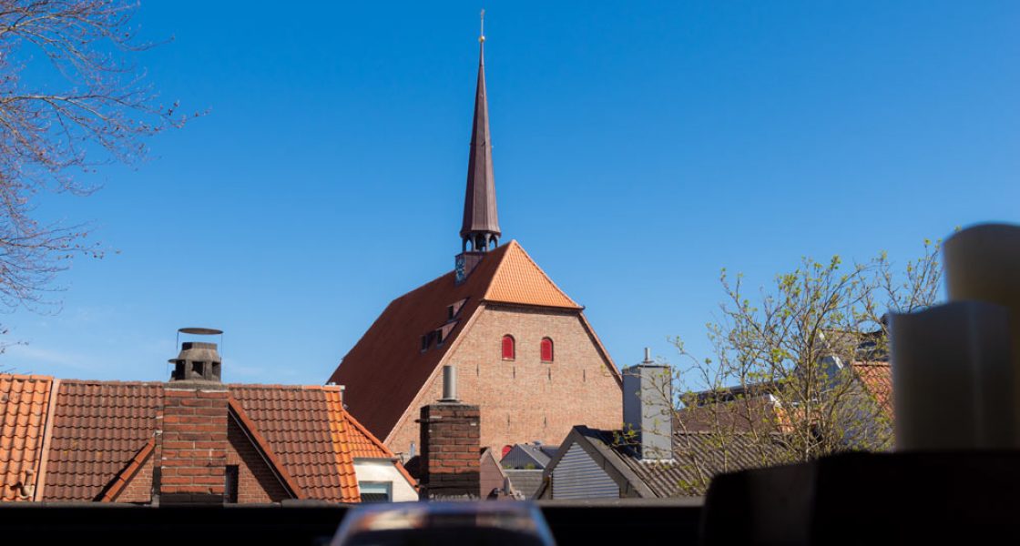 Lüttes Loft Eckernförde - Blick über die Dächer