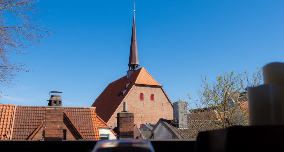 Lüttes Loft Eckernförde - Blick über die Dächer